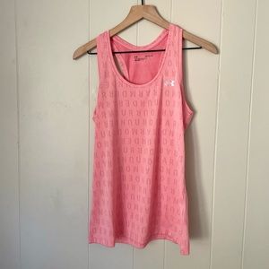 Under armor pink tank NWOT